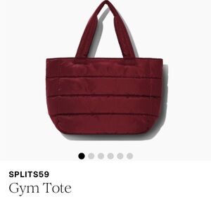Splits59 Burgundy Gym Tote